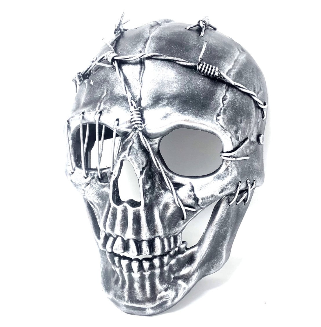 Masca Halloween,Zola®,Craniu argintiu Masca Halloween,Zola®,Craniu argintiu